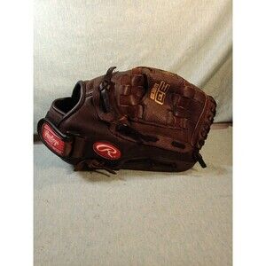 Rawlings Highlight HFP125BRNB 12.5in 3D Brown Leather RHT Throw Baseball Glove